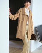 【ドゥクラッセ/DoCLASSE】のスタンドネック・ミドル丈トレンチコート 人気、トレンドファッション・服の通販 founy(ファニー) ファッション Fashion レディースファッション WOMEN アウター Coat Outerwear コート Coats トレンチコート Trench Coats NEW・新作・新着・新入荷 New Arrivals スタンド Stand トレンチ Trench ドット Dot ミドル Middle thumbnail ベージュ|ID: prp329100004134526 ipo3291000000028287562