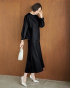 【ドゥクラッセ/DoCLASSE】のアクリル混ポンチ・マーメイドスカート 人気、トレンドファッション・服の通販 founy(ファニー) ファッション Fashion レディースファッション WOMEN セットアップ Setup スカート Skirt NEW・新作・新着・新入荷 New Arrivals アクリル Acrylic カットソー Cut And Sew セットアップ Set Up フォルム Form マーメイド Mermaid thumbnail ブラック|ID: prp329100004134534 ipo3291000000028287599