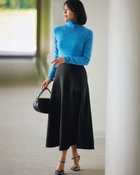 【ドゥクラッセ/DoCLASSE】のトリアセスキューバ・フレアスカート 人気、トレンドファッション・服の通販 founy(ファニー) ファッション Fashion レディースファッション WOMEN セットアップ Setup スカート Skirt スカート Skirt Aライン/フレアスカート Flared A-Line Skirts NEW・新作・新着・新入荷 New Arrivals ストレッチ Stretch セットアップ Set Up バランス Balance フォルム Form フレア Flare thumbnail ブラック|ID: prp329100004134537 ipo3291000000028287610