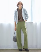 【ドゥクラッセ/DoCLASSE】のプレシャスウォームN・セミワイド69cm 人気、トレンドファッション・服の通販 founy(ファニー) ファッション Fashion レディースファッション WOMEN パンツ Pants カットソー Cut And Sew ジョーゼット Georgette ストレッチ Stretch ストレート Straight スリム Slim 定番 Standard ワイド Wide A/W・秋冬 Aw・Autumn/Winter・Fw・Fall-Winter NEW・新作・新着・新入荷 New Arrivals エレガント 上品 Elegant thumbnail ライトカーキ|ID: prp329100004134545 ipo3291000000028287813