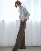 【ドゥクラッセ/DoCLASSE】のプレシャスウォームN・セミワイド64cm 人気、トレンドファッション・服の通販 founy(ファニー) ファッション Fashion レディースファッション WOMEN パンツ Pants カットソー Cut And Sew ジョーゼット Georgette ストレッチ Stretch ストレート Straight スリム Slim 定番 Standard ワイド Wide A/W・秋冬 Aw・Autumn/Winter・Fw・Fall-Winter NEW・新作・新着・新入荷 New Arrivals エレガント 上品 Elegant thumbnail ダークトープ|ID: prp329100004134555 ipo3291000000028288096