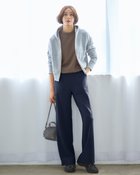 【ドゥクラッセ/DoCLASSE】のプレシャスウォームN・セミワイド64cm 人気、トレンドファッション・服の通販 founy(ファニー) ファッション Fashion レディースファッション WOMEN パンツ Pants カットソー Cut And Sew ジョーゼット Georgette ストレッチ Stretch ストレート Straight スリム Slim 定番 Standard ワイド Wide A/W・秋冬 Aw・Autumn/Winter・Fw・Fall-Winter NEW・新作・新着・新入荷 New Arrivals エレガント 上品 Elegant thumbnail ミッドナイトブルー|ID: prp329100004134555 ipo3291000000028288183