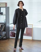 【ドゥクラッセ/DoCLASSE】のプレシャスウォームN・スリム69cm 人気、トレンドファッション・服の通販 founy(ファニー) ファッション Fashion レディースファッション WOMEN パンツ Pants カットソー Cut And Sew ジョーゼット Georgette ストレッチ Stretch ストレート Straight スリム Slim 定番 Standard パターン Pattern ワイド Wide A/W・秋冬 Aw・Autumn/Winter・Fw・Fall-Winter NEW・新作・新着・新入荷 New Arrivals エレガント 上品 Elegant thumbnail ブラック|ID: prp329100004134575 ipo3291000000028288925