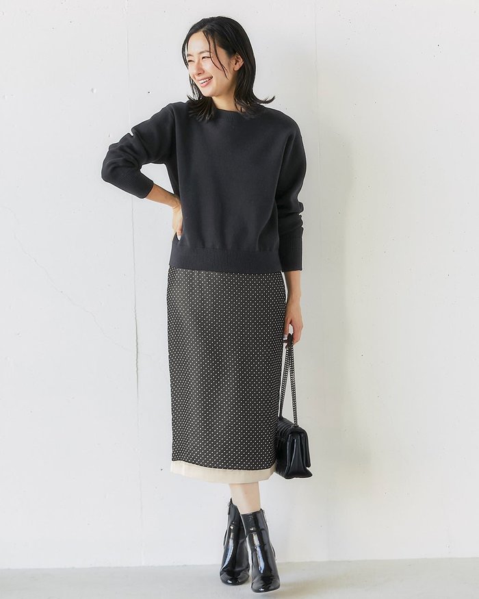 【ドゥクラッセ/DoCLASSE】のポルカドット・シアーレイヤードスカート インテリア・キッズ・メンズ・レディースファッション・服の通販 founy(ファニー) https://founy.com/ ファッション Fashion レディースファッション Fashion for Women スカート Skirts サテン Satin, Glossy Fabric シフォン Chiffon, Lightweight Fabric ドット Polka Dot, Dot Pattern |ID: prp329100004134580 ipo3291000000035894314