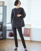 【ドゥクラッセ/DoCLASSE】のプレシャスウォームN・スリム74cm 人気、トレンドファッション・服の通販 founy(ファニー) ファッション Fashion レディースファッション WOMEN パンツ Pants カットソー Cut And Sew ジョーゼット Georgette ストレッチ Stretch ストレート Straight スリム Slim 定番 Standard パターン Pattern ワイド Wide A/W・秋冬 Aw・Autumn/Winter・Fw・Fall-Winter NEW・新作・新着・新入荷 New Arrivals エレガント 上品 Elegant thumbnail ブラック|ID: prp329100004134592 ipo3291000000028289600