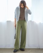 【ドゥクラッセ/DoCLASSE】のプレシャスウォームN・セミワイド74cm 人気、トレンドファッション・服の通販 founy(ファニー) ファッション Fashion レディースファッション WOMEN パンツ Pants カットソー Cut And Sew ジョーゼット Georgette ストレッチ Stretch ストレート Straight スリム Slim 定番 Standard ワイド Wide A/W・秋冬 Aw・Autumn/Winter・Fw・Fall-Winter NEW・新作・新着・新入荷 New Arrivals エレガント 上品 Elegant thumbnail ライトカーキ|ID: prp329100004134601 ipo3291000000028290106