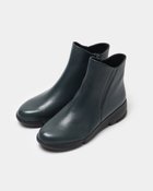 【フィットフィット/fitfit】のソフトレザーミドルブーツ ダークブルーグレー|ID: prp329100004144595 ipo3291000000034145713