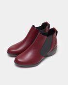 【フィットフィット/fitfit】のレザーサイドゴアアンクルブーツ ボルドー|ID: prp329100004144596 ipo3291000000033843465