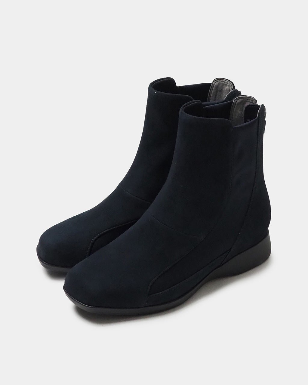 【フィットフィット/fitfit】のライトウェイトストレッチショートブーツ インテリア・キッズ・メンズ・レディースファッション・服の通販 founy(ファニー) 　ファッション　Fashion　レディースファッション　Fashion for Women　くるぶし　Ankle-Length　インソール　Shoe Insole　クッション　Cushion, Throw Pillow　ショート　Short, Short Length　ストレッチ　Stretch, Stretchy Fabric　フィット　Fit, Slim Fit　メッシュ　Mesh, Net Fabric　抗菌　Antibacterial, Bacteria-Resistant　軽量　Lightweight, Ultra Light　ネイビー|ID: prp329100004158643 ipo3291000000036159091