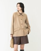 【ドゥクラッセ/DoCLASSE】のダブルフェイス・ミドルポンチョコート ベージュ|ID: prp329100004168547 ipo3291000000034725344