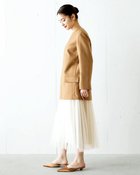 【ドゥクラッセ/DoCLASSE】のドットチュール・プリーツスカート 人気、トレンドファッション・服の通販 founy(ファニー) ファッション Fashion レディースファッション Fashion for Women スカート Skirts プリーツスカート / 上品フェミニンスタイル Pleated Skirts チュール Tulip, Tulip Motif ドット Polka Dot, Dot Pattern プリーツ Pleats, Pleated 今季 This Season, Current Season thumbnail ベージュ|ID: prp329100004168562 ipo3291000000034725378