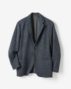 【ドゥクラッセ/DoCLASSE / MEN】のツイード調フリース・裏起毛ジャケット ネイビー千鳥|ID: prp329100004168573 ipo3291000000034145701