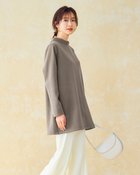 【ドゥクラッセ/DoCLASSE】のダブル編みトラス・ロングトップス トープ|ID: prp329100004168589 ipo3291000000028832795