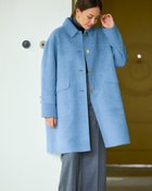 【ドゥクラッセ/DoCLASSE】のカシミヤ混ウールリバー・2WAYミドルコート 人気、トレンドファッション・服の通販 founy(ファニー) ファッション Fashion レディースファッション WOMEN アウター Coat Outerwear コート Coats エレガント 上品 Elegant カシミヤ Cashmere スペシャル Special デニム Denim なめらか Smooth フェミニン Feminine フラップ Flap ポケット Pocket マニッシュ Mannish ミドル Middle メタル Metal ラグジュアリー Luxury NEW・新作・新着・新入荷 New Arrivals thumbnail ブルー&times;ネイビー|ID: prp329100004168642 ipo3291000000028833595