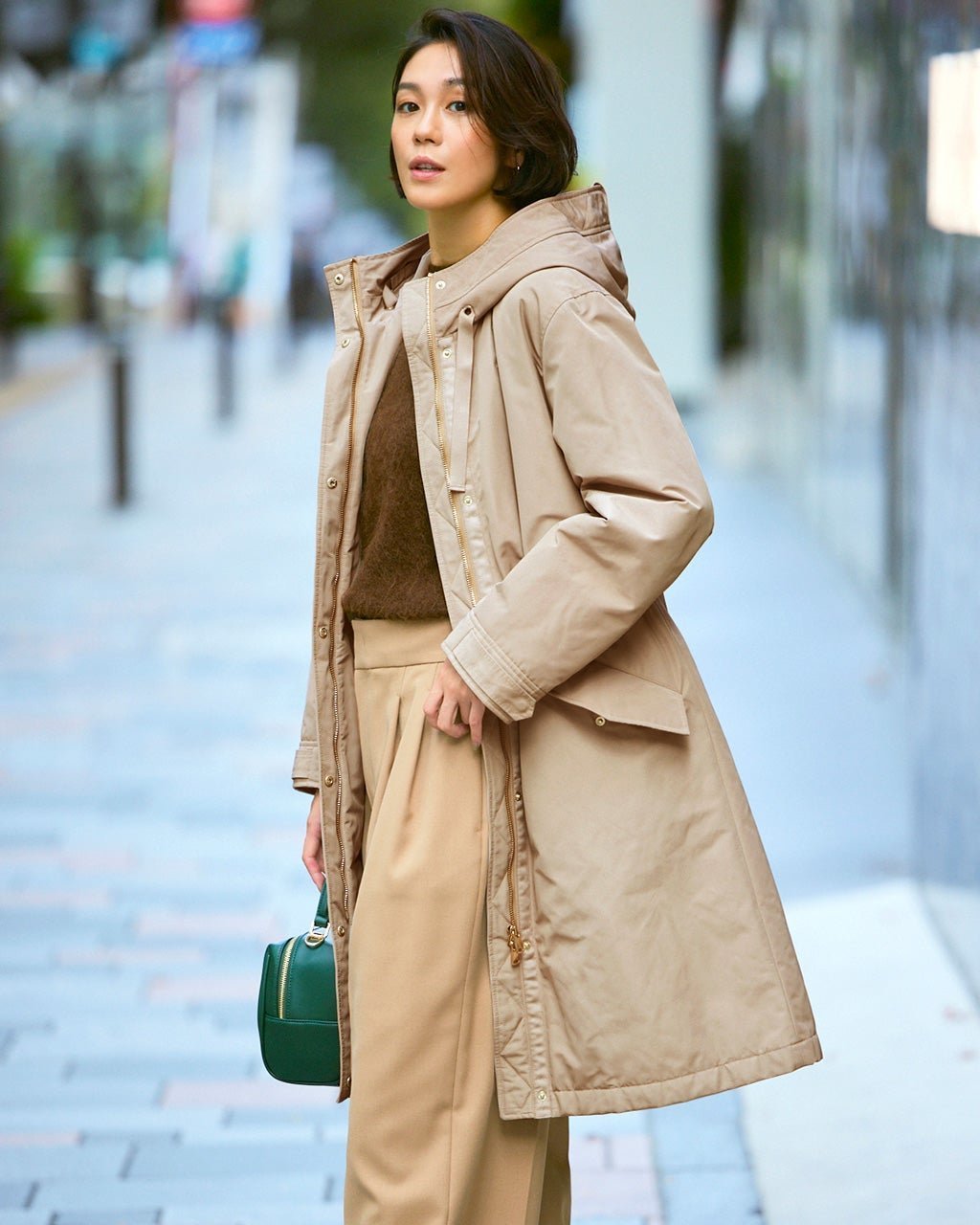 【ドゥクラッセ/DoCLASSE】のマジカルサーモ・グログラン/フードコート インテリア・キッズ・メンズ・レディースファッション・服の通販 founy(ファニー) ファッション Fashion レディースファッション Fashion for Women アウター Coat / Outerwear Collection コート・ロングコート・ピーコート Long Coats, Peacoats & More ダウン Down, Puffer トープ|ID: prp329100004168654 ipo3291000000035345167