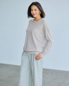 【ドゥクラッセ/DoCLASSE】のエアーカシミヤ・クルーネック 人気、トレンドファッション・服の通販 founy(ファニー) ファッション Fashion レディースファッション WOMEN NEW・新作・新着・新入荷 New Arrivals カシミヤ Cashmere クロップド Cropped シアー Sheer トレンド Trend フォルム Form フレア Flare モノトーン Monotone ワイド Wide エレガント 上品 Elegant 定番 Standard thumbnail ライトグレー|ID: prp329100004168661 ipo3291000000028834867