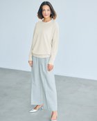 【ドゥクラッセ/DoCLASSE】のエアーカシミヤ・クルーネック 人気、トレンドファッション・服の通販 founy(ファニー) ファッション Fashion レディースファッション WOMEN NEW・新作・新着・新入荷 New Arrivals カシミヤ Cashmere クロップド Cropped シアー Sheer トレンド Trend フォルム Form フレア Flare モノトーン Monotone ワイド Wide エレガント 上品 Elegant 定番 Standard thumbnail オフホワイト|ID: prp329100004168661 ipo3291000000028834878