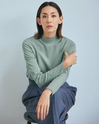 【ドゥクラッセ/DoCLASSE】の超長綿ハイネック/無地 人気、トレンドファッション・服の通販 founy(ファニー) ファッション Fashion レディースファッション WOMEN トップス・カットソー Tops/Tshirt シャツ/ブラウス Shirts/Blouses ロング / Tシャツ T-Shirts カットソー Cut and Sewn NEW・新作・新着・新入荷 New Arrivals なめらか Smooth カットソー Cut And Sew ハイネック High Neck フォルム Form 定番 Standard 無地 Plain Color thumbnail ダスティーブルー|ID: prp329100004168663 ipo3291000000028834978