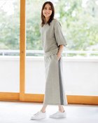 【ドゥクラッセ/DoCLASSE】のマシュマロ裏毛スウェット・ナロースカート グレーパターン|ID: prp329100004168679 ipo3291000000035561816