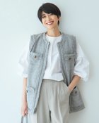 【ドゥクラッセ/DoCLASSE】のイタリアンツイード・ジレ 人気、トレンドファッション・服の通販 founy(ファニー) ファッション Fashion レディースファッション WOMEN アウター Coat Outerwear ジャケット Jackets NEW・新作・新着・新入荷 New Arrivals エレガント 上品 Elegant ジャケット Jacket ツイード Tweed フェミニン Feminine ポケット Pocket マニッシュ Mannish thumbnail ライトグレー|ID: prp329100004168687 ipo3291000000028836303