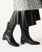 【フィットフィット/fitfit】のスクエアトゥヒールブーツ ブラック|ID: prp329100004180591 ipo3291000000035023606