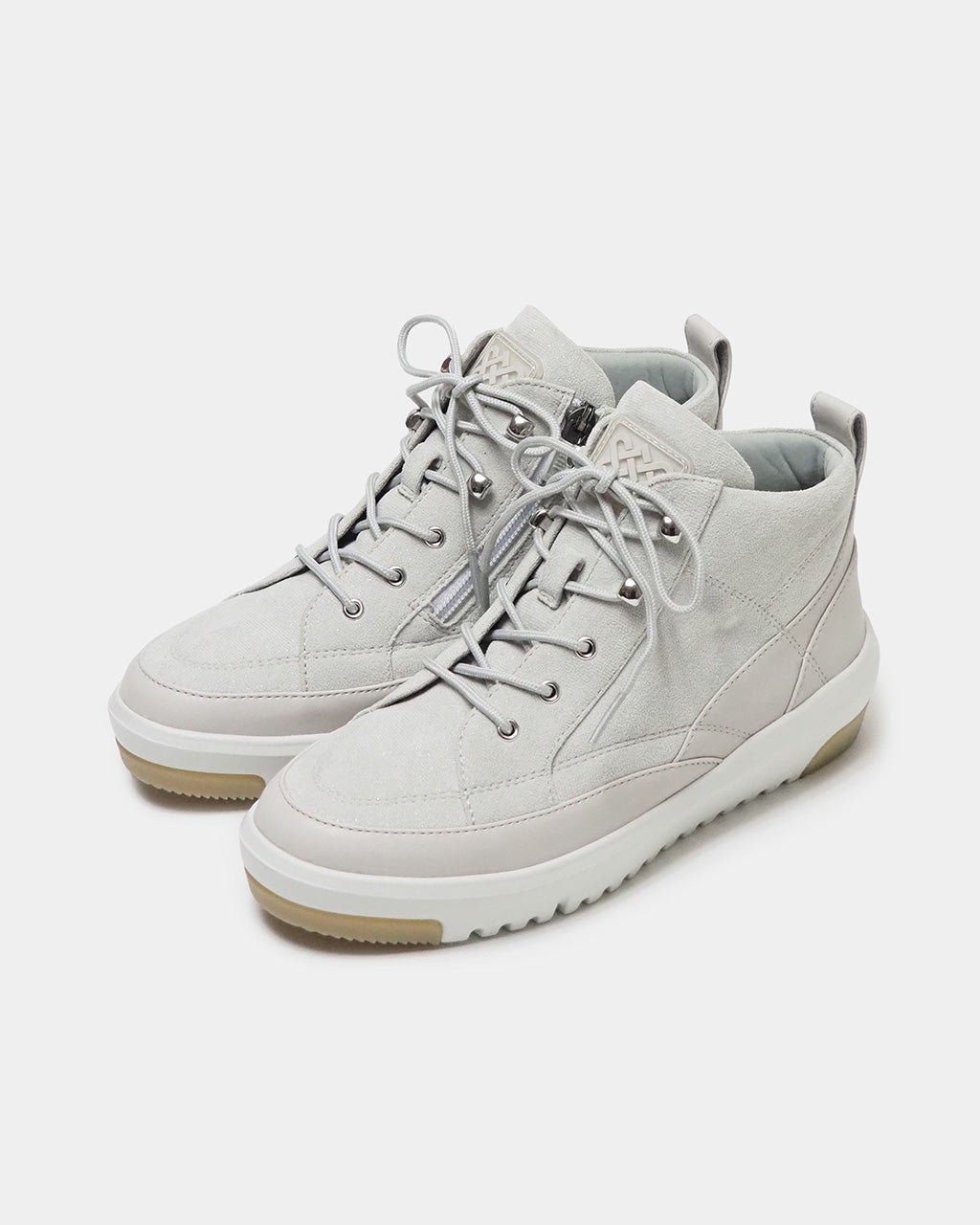 【フィットフィット/fitfit】のハイカットソフトジップスニーカー インテリア・キッズ・メンズ・レディースファッション・服の通販 founy(ファニー) 　ファッション　Fashion　レディースファッション　Fashion for Women　インソール　Shoe Insole　クッション　Cushion, Throw Pillow　スタンダード　Standard, Basic　スニーカー　Sneakers, Trainers　フィット　Fit, Slim Fit　フォルム　Silhouette, Form　メタル　Metal, Metal Parts　モダン　Modern, Contemporary　ライニング　Inner Lining, Inner Fabric, Lined　レース　Lace, Lace Fabric　エレガント 上品　Elegant　グレー|ID: prp329100004186127 ipo3291000000036159110