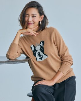 【ドゥクラッセ/DoCLASSE】 インターシャ編み・モチーフニット人気、トレンドファッション・服の通販 founy(ファニー) ファッション Fashion レディースファッション WOMEN トップス・カットソー Tops/Tshirt ニット Knit Tops NEW・新作・新着・新入荷 New Arrivals ビジュー Bijou フレンチ French モチーフ Motif リボン Ribbon |ID:prp329100004196074