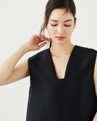 【ドゥクラッセ/DoCLASSE】のオクタダブルクロス・チュニックジレ ブラック|ID: prp329100004210618 ipo3291000000032636815