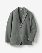 【ドゥクラッセ/DoCLASSE / MEN】のウールリバー・カシミヤブレンドジャケット モスグリーン|ID: prp329100004210619 ipo3291000000029195052