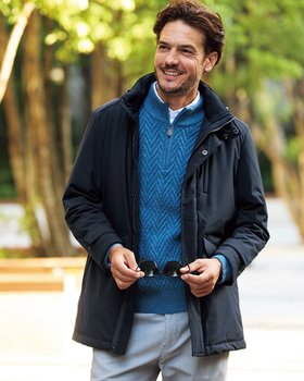 【ドゥクラッセ/DoCLASSE / MEN】の37.5Tech・調温調湿アーバンコート 人気、トレンドファッション・服の通販 founy(ファニー) ファッション Fashion メンズファッション MEN スタンド Stand ストレッチ Stretch ダウン Down ドローコード Draw Cord ポケット Pocket メンズ Mens NEW・新作・新着・新入荷 New Arrivals |ID:prp329100004217663