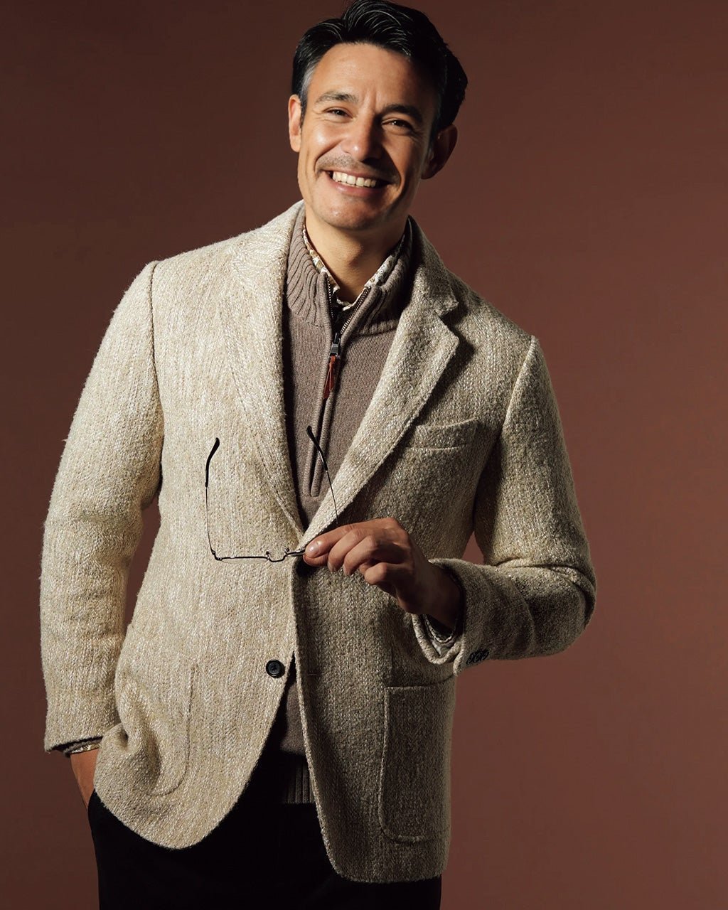 【ドゥクラッセ/DoCLASSE / MEN】のカフィッシ・イタリアンニットジャケット 人気、トレンドファッション・服の通販 founy(ファニー) 　ファッション　Fashion　メンズファッション　MEN　イタリア　Italy　ジャケット　Jacket　ストライプ　Stripe　ストレッチ　Stretch　テーラード　Tailored　デニム　Denim　フィット　Fit　ベスト　Vest　メンズ　Mens　エレガント 上品　Elegant　 other-1|ID: prp329100004217667 ipo3291000000029634783