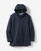 【ドゥクラッセ/DoCLASSE / MEN】の裏起毛フリース・ツイード調ショートコート ネイビー|ID: prp329100004217669 ipo3291000000035991381