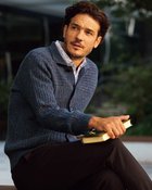 【ドゥクラッセ/DoCLASSE / MEN】のウールブレンド・ドネガル風カーディガン ネイビー|ID: prp329100004217670 ipo3291000000035991387