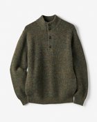 【ドゥクラッセ/DoCLASSE / MEN】のウールブレンド・ドネガル風ボタンモック オリーブ|ID: prp329100004217673 ipo3291000000035991401