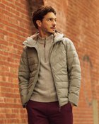 【ドゥクラッセ/DoCLASSE / MEN】の撥水防風すっきりステッチダウンパーカ サンド|ID: prp329100004217674 ipo3291000000035991406