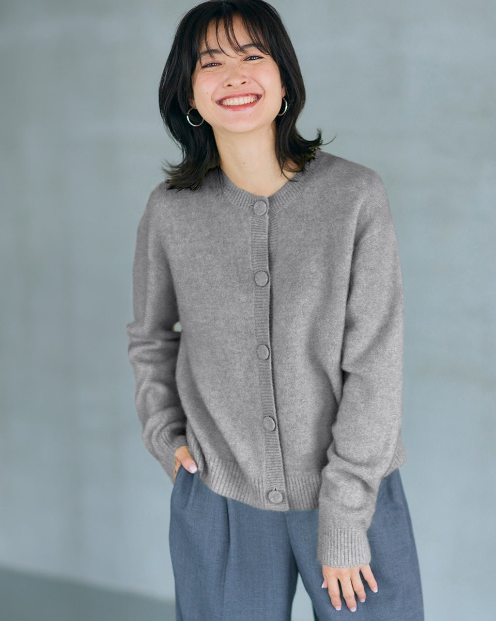 【ドゥクラッセ/DoCLASSE】のアルパカメリノ・ボタンカーディガン 人気、トレンドファッション・服の通販 founy(ファニー) 　ファッション　Fashion　レディースファッション　Fashion for Women　トップス・カットソー　Cut & Sew Tops　カーディガン・羽織り　Layered Style Cardigans　おすすめ　Recommended / Our Picks　カーディガン　Cardigan, Knitwear　ベーシック　Basic, Essential　ミックス　Mix, Mixed Style　今季　This Season, Current Season　 other-1|ID: prp329100004217709 ipo3291000000034425364