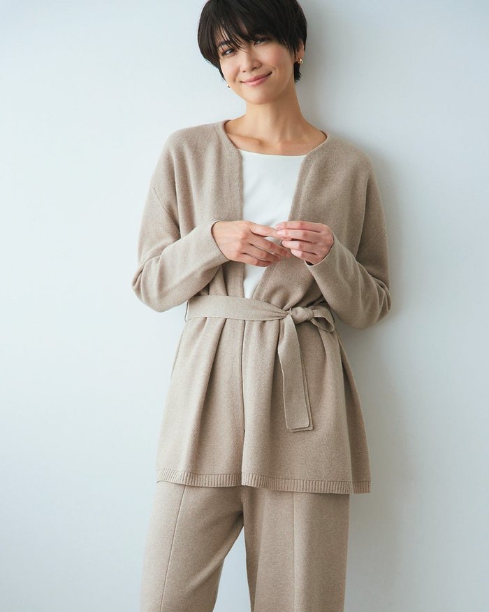 【ドゥクラッセ/DoCLASSE】のカシミヤ混ニット・ハーフミラノジャケット インテリア・キッズ・メンズ・レディースファッション・服の通販 founy(ファニー) https://founy.com/ ファッション Fashion レディースファッション Fashion for Women アウター Coat / Outerwear Collection レディースジャケット・軽アウター Jackets なめらか Smooth, Silky Texture ジャケット Jacket, Outerwear セットアップ Set-Up, Coordinated Outfit エレガント 上品 Elegant |ID: prp329100004217754 ipo3291000000034399857