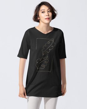 【ドゥクラッセ/DoCLASSE】 ブラフリー・浅Vネックチュニック人気、トレンドファッション・服の通販 founy(ファニー) ファッション Fashion レディースファッション Fashion for Women トップス・カットソー Cut & Sew Tops Vネックトップス V-Neck Tops / V-Cut Neckline Shirts なめらか Smooth, Silky Texture アンダー Underwear Essentials エレガント 上品 Elegant カットソー Cut and Sewn Top チュニック Tunic, Long Top フロント Front, Front Design リラックス Relax, Relaxed Fit |ID:prp329100004229309