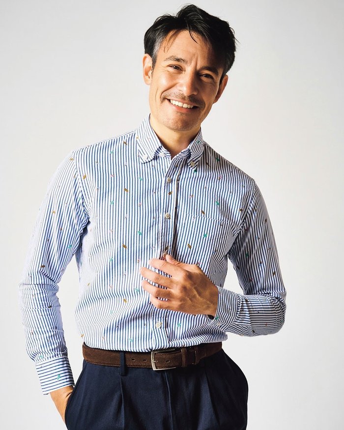 【ドゥクラッセ/DoCLASSE / MEN】のピュアファインオックスフォード長袖 インテリア・キッズ・メンズ・レディースファッション・服の通販 founy(ファニー) https://founy.com/ ファッション Fashion メンズファッション Fashion for Men アニマル Animal Print 今季 This Season, Current Season 抗菌 Antibacterial, Bacteria-Resistant なめらか Smooth, Silky Texture 長袖 Long Sleeve, Full Sleeve メンズ Men's, Menswear 新作・新入荷 New Arrivals / New In |ID: prp329100004310243 ipo3291000000030593171