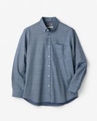 【ドゥクラッセ/DoCLASSE / MEN】のピュアファインオックスフォード長袖 幾何柄|ID: prp329100004310243 ipo3291000000036009797