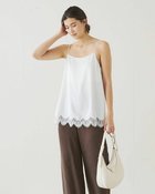 【ドゥクラッセ/DoCLASSE】のトリアセサテン・キャミソール オフホワイト|ID: prp329100004310270 ipo3291000000036010416