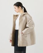 【ドゥクラッセ/DoCLASSE】のイタリアンタフタ・フードジャケット ベージュ|ID: prp329100004310277 ipo3291000000032636554