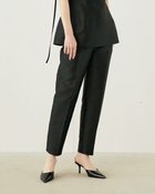 【ドゥクラッセ/DoCLASSE】のイタリアンタフタ・センタープレスパンツ ブラック|ID: prp329100004310283 ipo3291000000032636582