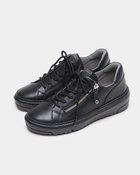 【フィットフィット/fitfit】のアウトステッチレザースニーカー ブラック|ID: prp329100004322340 ipo3291000000029991820