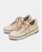 【フィットフィット/fitfit】のアウトステッチレザースニーカー ライトピンク|ID: prp329100004322340 ipo3291000000029991826