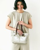 【ドゥクラッセ/DoCLASSE】の3WAY・軽量シャイニーバッグ シャンパン|ID: prp329100004335352 ipo3291000000034888855