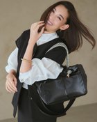 【ドゥクラッセ/DoCLASSE】の3WAY・軽量シャイニーバッグ ブラック|ID: prp329100004335352 ipo3291000000034888856