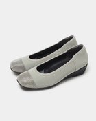 【フィットフィット/fitfit】の撥水メタルトゥバレエ ライトグレー|ID: prp329100004347268 ipo3291000000030416478