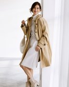 【ドゥクラッセ/DoCLASSE】のコットン混・ライナー付きフードコート ベージュ|ID: prp329100004350816 ipo3291000000036247147