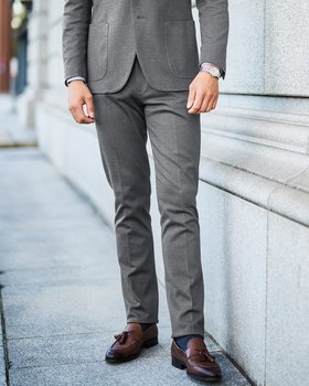 【ドゥクラッセ/DoCLASSE / MEN】の洗える伸びるいち崩し柄ジャージテーパードノータック 人気、トレンドファッション・服の通販 founy(ファニー) ファッション Fashion メンズファッション MEN ボトムス Bottoms/Men カーディガン Cardigan ジャージ Jersey ストレッチ Stretch スリム Slim バランス Balance メンズ Mens モダン Modern エレガント 上品 Elegant 洗える Washable |ID:prp329100004350844